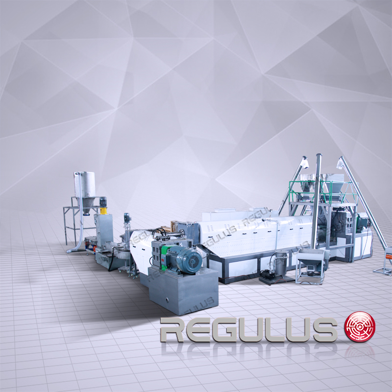 塑料硬料破碎料造粒線